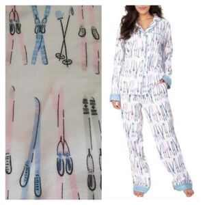 Munki Munki Ski Print Pajama Set
